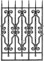 Кованая решетка РК-07